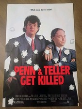 PENN & TELLER GET KILLED (1989) 29980  Penn Jillette   Teller    Arthur Penn