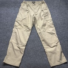 5.11 Tactical Mens Regular Fit Taclite Pro Ripstop Cargo Pants Size 36x30 Beige