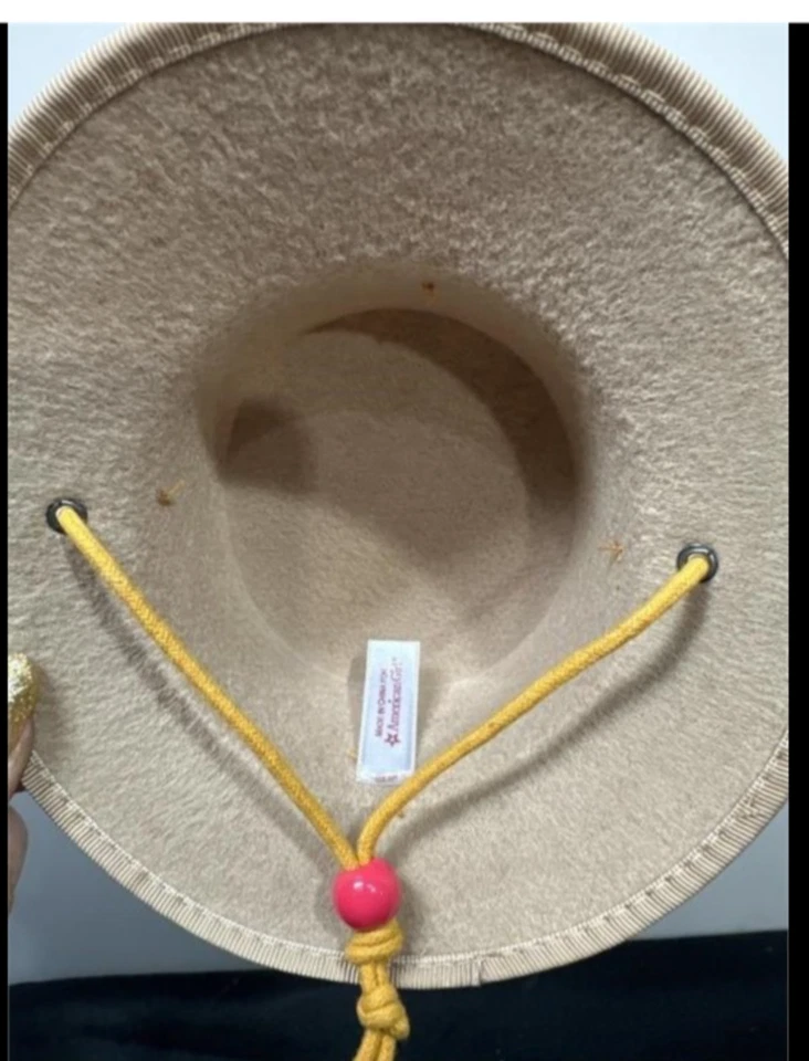 American Girl of the Year 2013 Saige Parade Sombrero Safari Equitación Conjunto Accesorio Foto 3 de 3