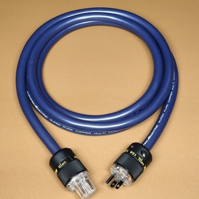 3x4mm² OFC Mains Power Cable US Power Plug hifi AC Power cable