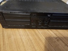 Kenwood Double Cassette Player KX-67W Dual Ta...