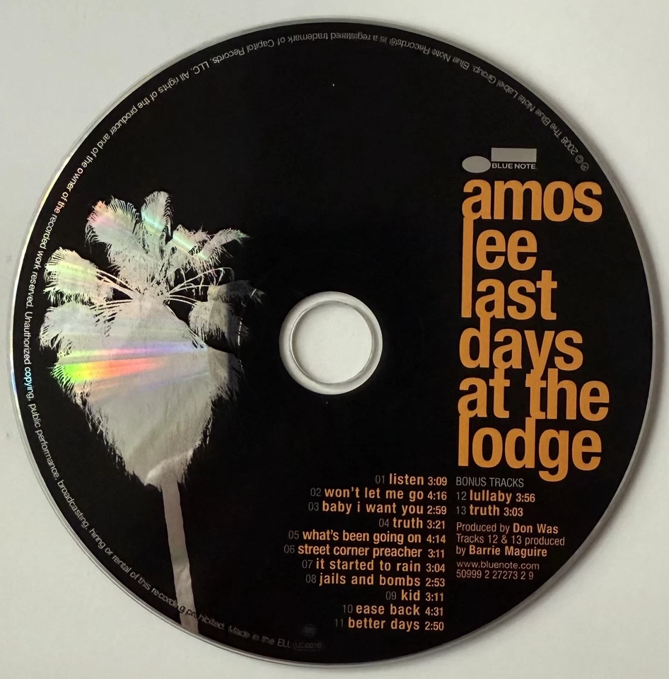Amos Lee CD Last Days At The Lodge - Bild 4 von 4