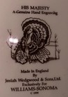 Wedgewood  Williams Sonoma His Majesty Turkey Serving Platter 20"x15" Pristine — photo 8