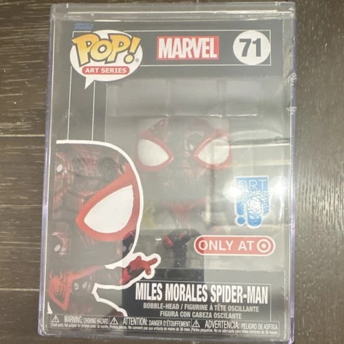 Funko Pop! Artist Series Miles Morales Spider-Man Marvel Target Exclusive