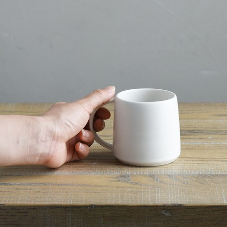 4963264505147 KINTO - RIPPLE Ceramic Mug 250ml White KINTO - Bild 3 von 3
