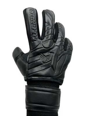 TITANUN BLAZE goal keeper soccer gloves  (Black)  Size(2-11)