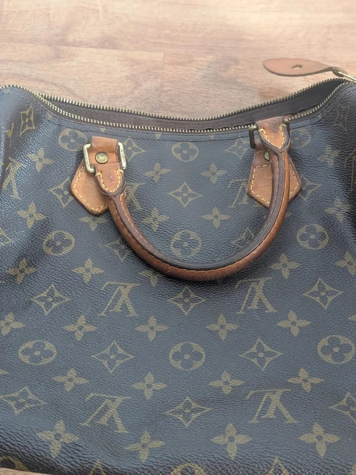 Louis Vuitton Speedy 35 Monogram Sac à Main pour Femme - Marron (M41524), photo 4 sur 5