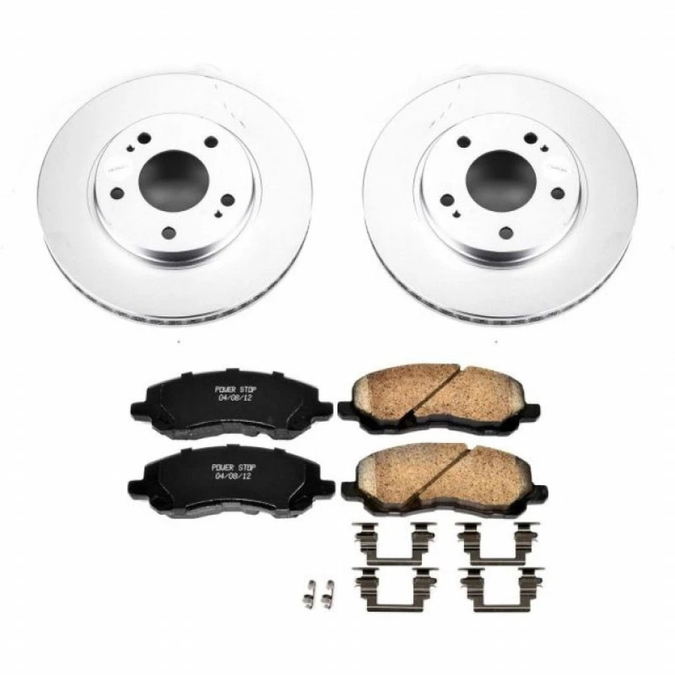 Kit de frenos Power Stop para Chrysler Sebring 2001-2005 delantero Z17 Evolution Geomet Foto 2 de 4