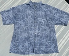 Vintage Tori Richards Hawaiian Shirt Tropical Sz L USA Made