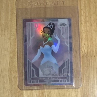 2023 Topps Chrome Disney Princess Tiana #4 Pink Refractor 289/399