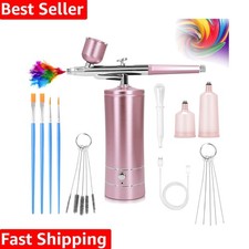 Portable Airbrush Kit - Nail Art, Makeup, and Cake Decoration Excellence