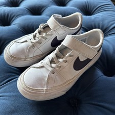 Nike Court Legacy GS White Sneakers Unisex Kids 1Y