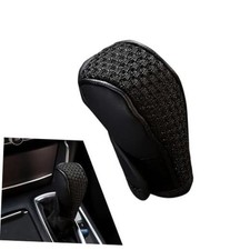 Car Gear Shift Cover, Breathable Shift Knob Gear Handle Stick Protector