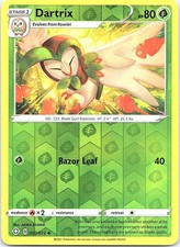 Dartrix 007/072 Uncommon Shining Fates Pokemon Reverse Holo Near Mint