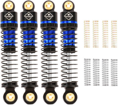 SCX24 Shocks 47MM Oil-Filled Shocks Absorber Long Travel Threaded Oil Damper for