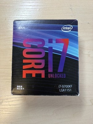 Intel Core i7-9700KF Octa-Core Prozessor mit OVP LGA1151v2