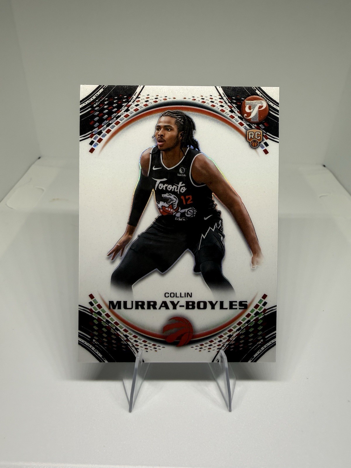 2025-26 Topps Collin Murray-Boyles Paint the Arc Refractor SSP #126 Raptors
