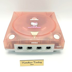SEGA Dreamcast HELLO KITTY Pink Console region-J retro game Sanrio kawaii
