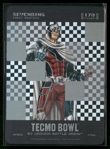2026 Bo Jackson Battle Arena Tecmo Bowl Sevenring BF600 Big PIxel Steel SP