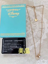 Disney Heart Mickey Necklace Swarovski Crystal Pendant with Original Box New