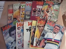 France vélo tour de france bernard Hinault Lot de 12 n° 1978-1981 revue cyclisme