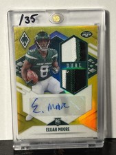 2021 Panini Phoenix Elijah Moore DUAL TRIPLE COLOR RPA  🔥/35  