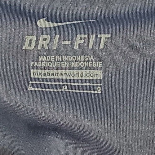 Nike Męskie Rozmiar Large Granatowe Dri Fit Polo krótki rękaw - Zdjęcie 3 z 4