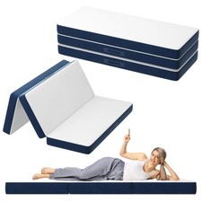 Tri Fold Mattress 10/15cm Foldable Mattress With High Elastic Sponge Mattress✨