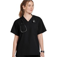 Jockey Unisex Classic Unisex One Pocket Stretch Scrub Top