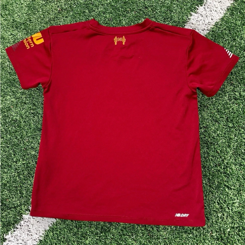 Maillot de football enfant Liverpool FC New Balance 2019/20 taille 4-5 ans - Photo 2/4