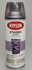 Krylon Stained Glass Translucent Royal Purple Spray Paint - 9027 - 11.5 Oz 