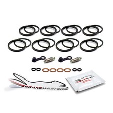 Yamaha VMX1200 V-MAX 2001 front brake caliper service components seals