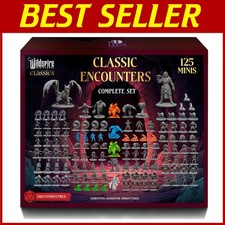 Dungeons and Dragons Figures Miniatures Set - 125 DND Minis