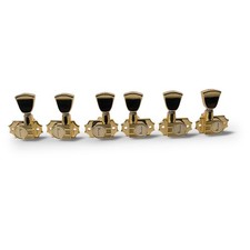 KRG-3-G KLUSON REVOLUTION G-MOUNT Tuning Machines 3x3, Gold Finish