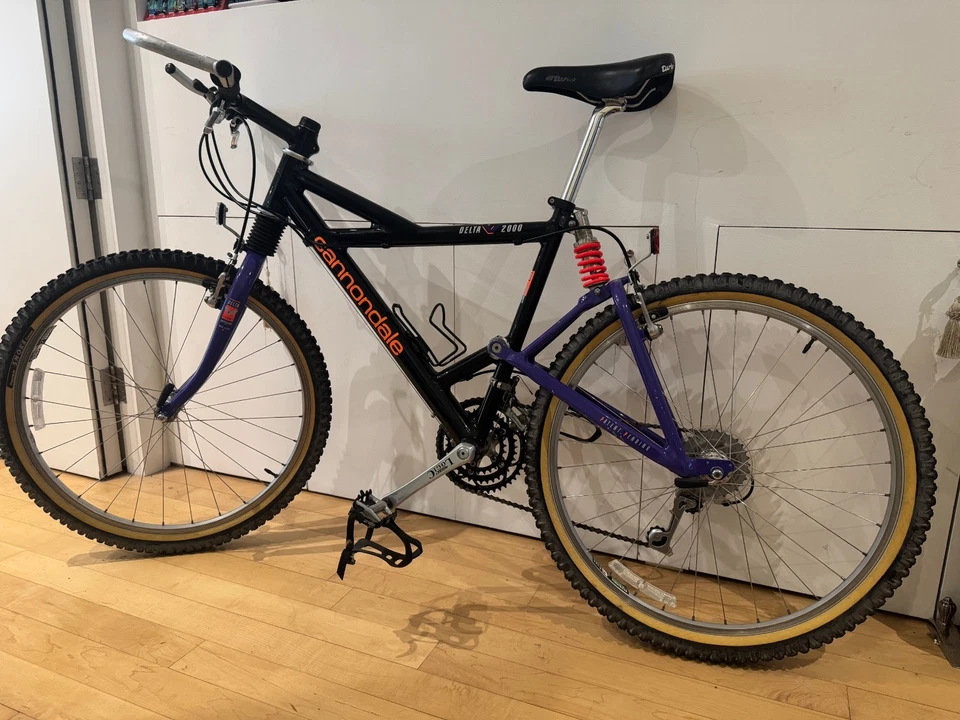 Cannondale Delta V 2000 - NOS Brandneu Fahrrad Bike Retro 1992 1993 2 km gefahren - Bild 3 von 4