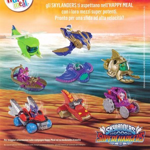 happy meal skylanders