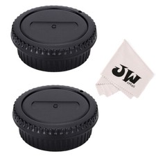 2-Pack Body Cap  Rear Lens Cap for Canon T7i T6i T5i T4i T3i 80D 77D 70D 50D