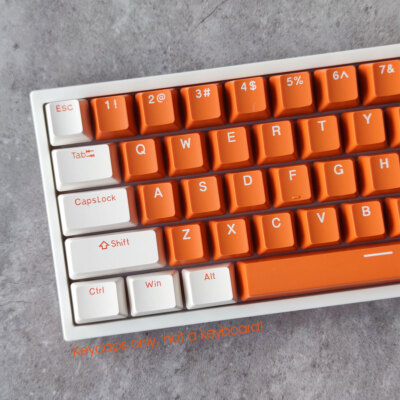 Dual Color PBT Keycaps Set Double Shot OEM For 61/87/104 MX Mechanical Keyboards