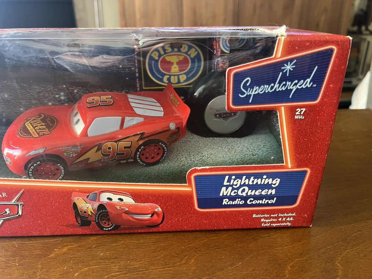 NEW Tyco 2006 Original Disney Cars Lightning McQueen Radio