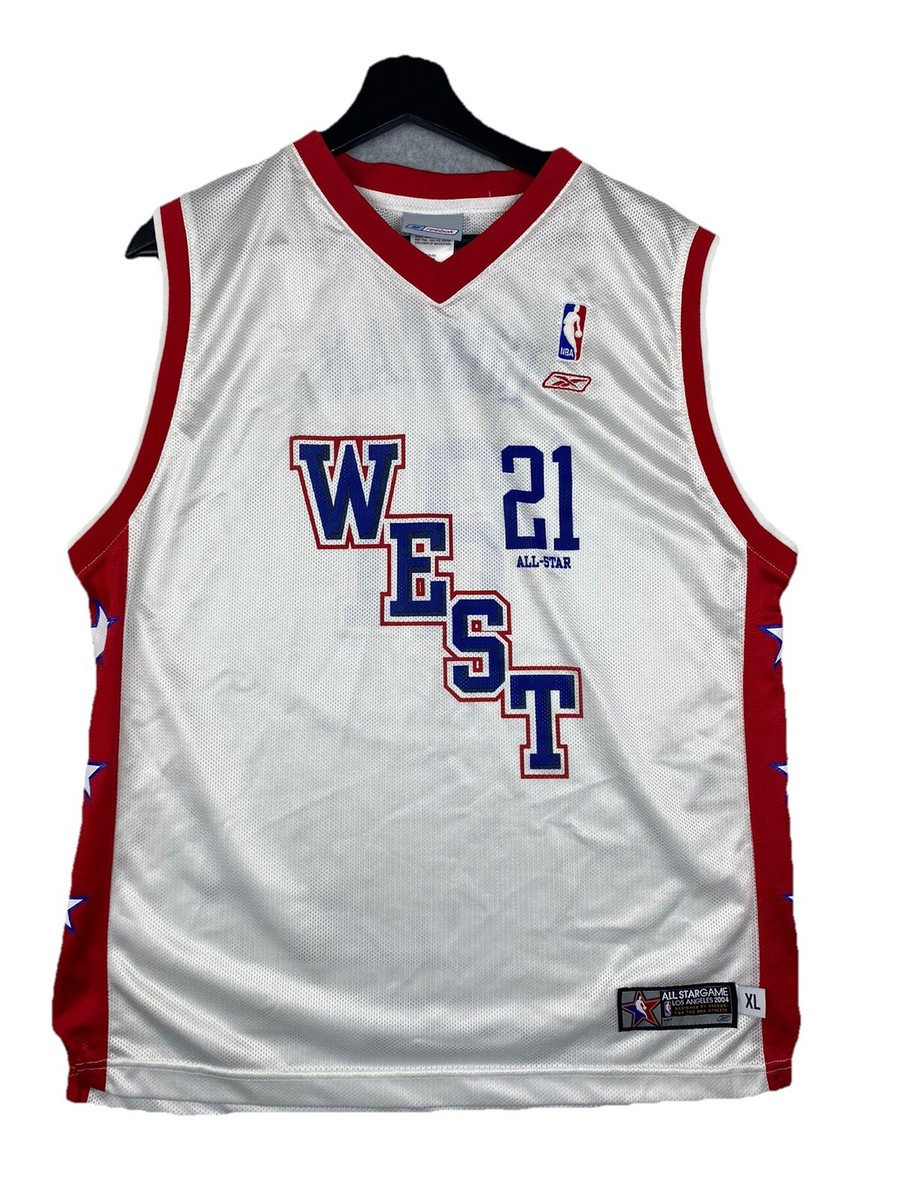 Reebok NBA All Star 2004 Jersey Los Angeles Spurs #21 Tim
