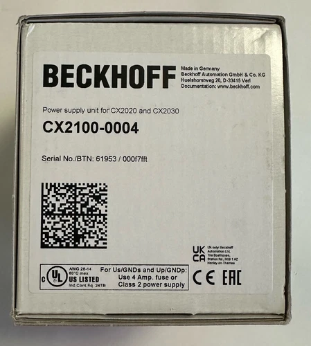 1PCS New Beckhoff CX2100-0004 power module# - Picture 2 of 2
