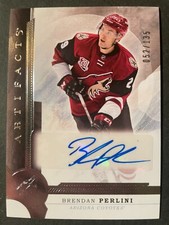 Brendan PERLINI 2016-17 Upper Deck Artifacts Rookie Auto 52/135 #XVII Arizona