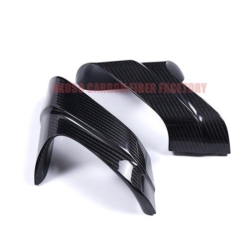 For Kawasaki ZX10R 2021-2024 Carbon Fiber Front Aerodynamic Spoiler Winglet Kits - Picture 10 of 13
