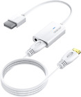 Autoutlet Wii to Hdmi Converter 1080P with 6Ft High Speed Hdmi Cable Wii2 Hdmi A