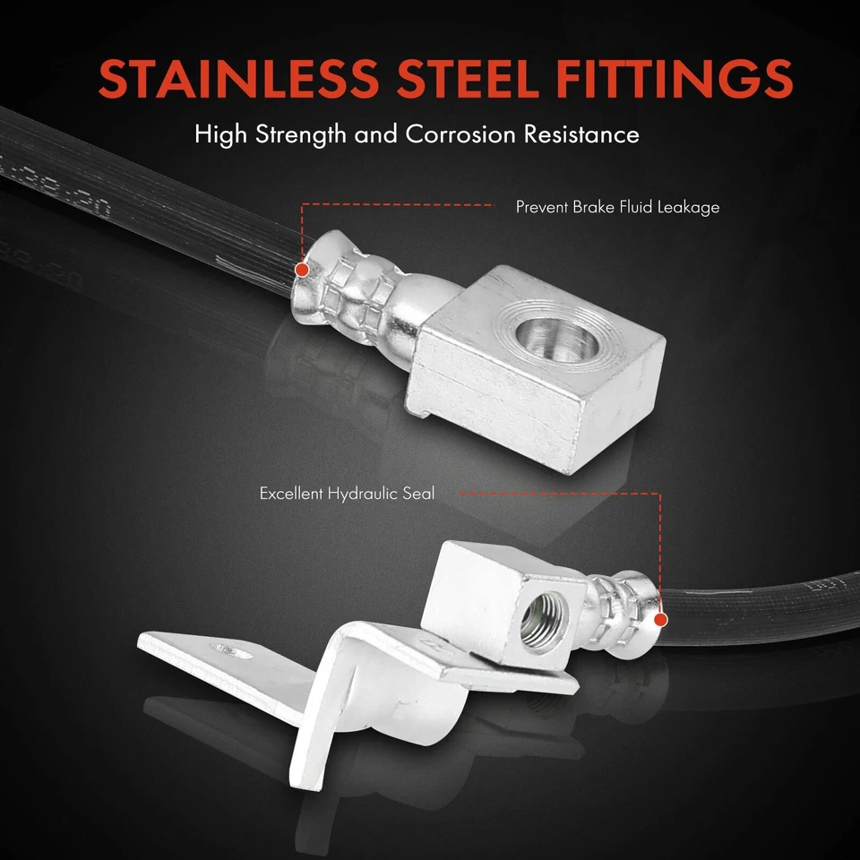 Тормозной гидравлический шланг для Dodge Neon Plymouth Neon 1995-1999 L4 2,0 л передний правый - Изображение 4 из 4