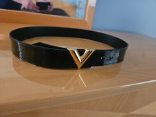 AUTENTICO.  Cintura 32Mm LOUIS VUITTON EPI PELLE