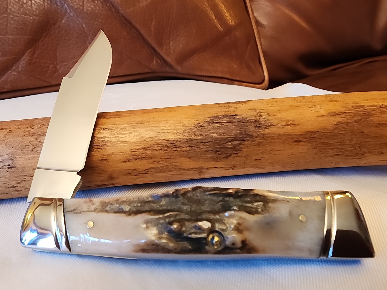 Northwoods GEC Gunstock Jack Super Thick STAG CPM154 PRISTINE! eBay