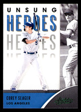 2021 Panini Absolute Corey Seager Unsung Heroes Green #UH-7
