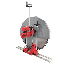 220V Fully Automatic Concrete Wall Cutting Machine 12.6" Cutting Depth Cutter