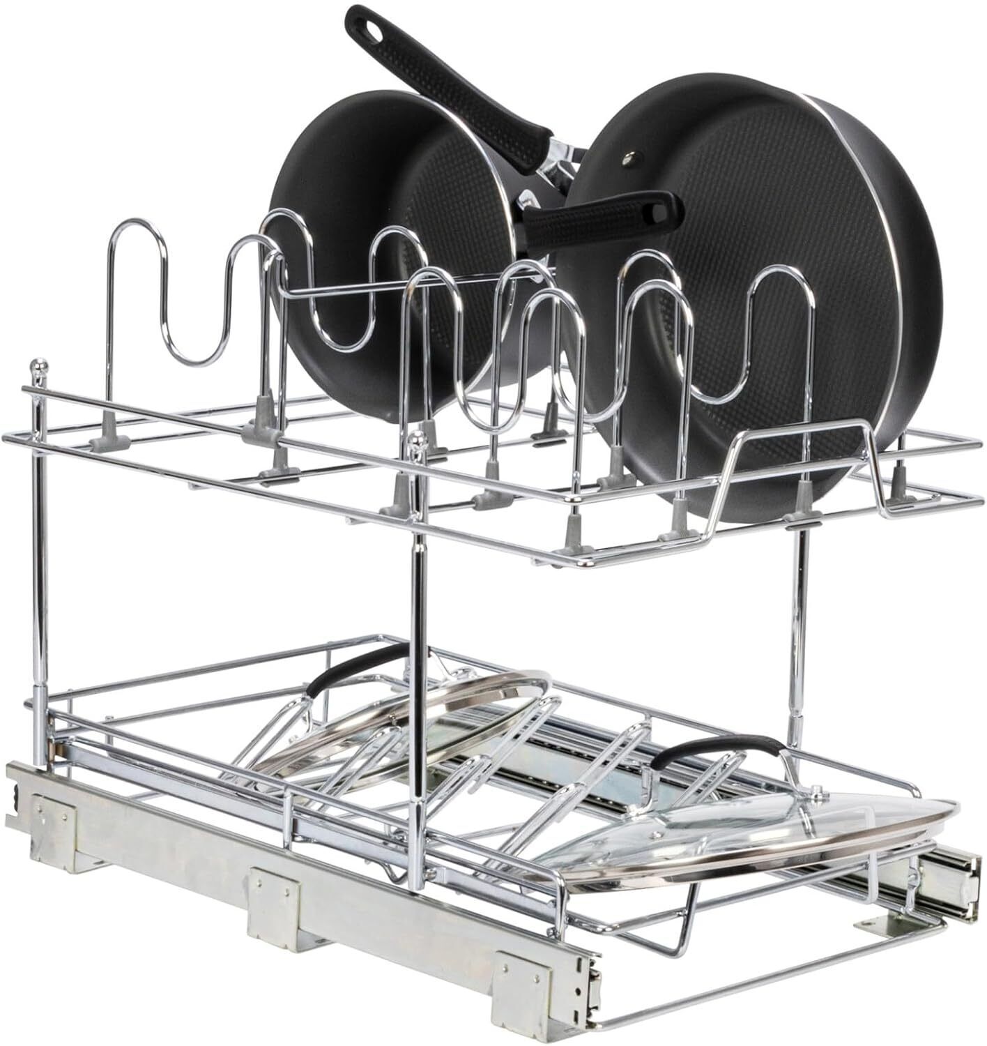 Glidez Multipurpose Chrome-Plated Steel Pull-Out